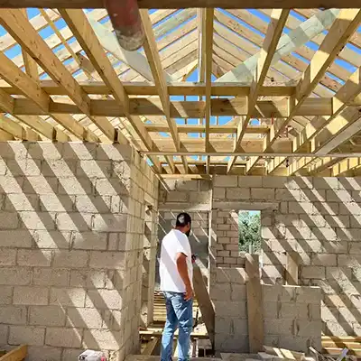 wooden joists